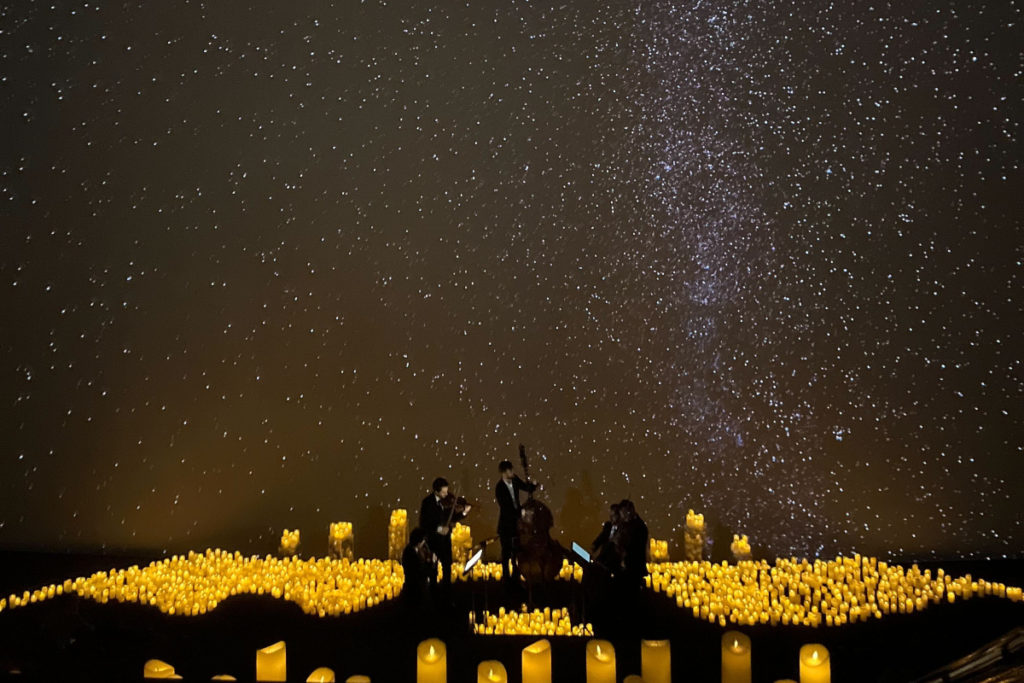 Travel To Distant Galaxies With This Candlelight “Under The Stars” Concert