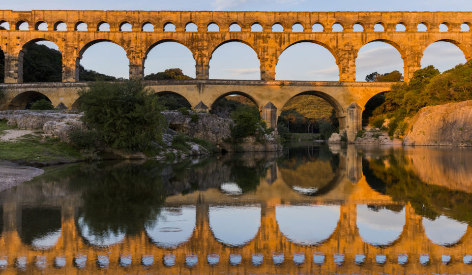 L’exceptionnel Pont du Gard témoigne du génie de l’architecture romaine dans le sud de la France